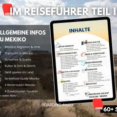 Reiseführer für Mexiko: Was sollte man in Mexiko nicht essen? Infos zu Kultur, Essen, Transport & Reiserouten.